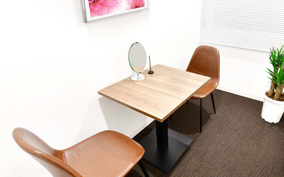 神戸北野クリニックのカウンセリングルーム