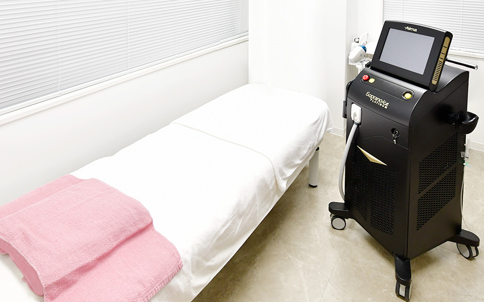 神戸北野クリニックの施術ルーム